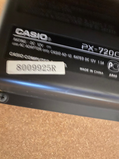 CASIO 電子ピアノ 動作確認済み