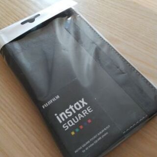 instax SQUARE 専用ポケットアルバムブラック