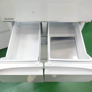 【店舗同時販売中】2019年製　三菱｜ＭＩＴＳＵＢＩＳＨＩ　5ドア冷凍冷蔵庫　ＭＲ－Ｂ46Ｄ－Ｗ　455Ｌ【店頭ご来店購入限定】の画像