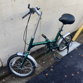 折りたたみ自転車　ミニベロ　16インチの画像