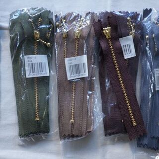 YKK ファスナー 78本 未使用品 手芸用品の画像