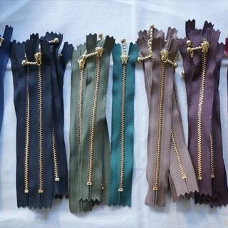 YKK ファスナー 78本 未使用品 手芸用品の画像