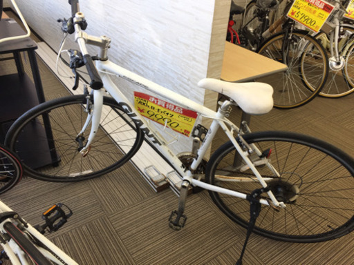 1/25 【GIANT 入荷❣️】700CCロードバイク  OA4V4612  ホワイト  まだまだ乗れます☺️ 自転車　ロードバイク　スポーツタイプ