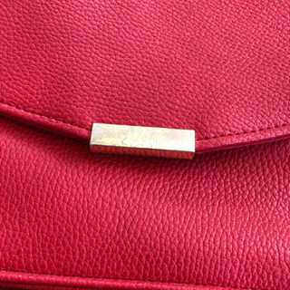 ショルダーバック（朱色）の画像