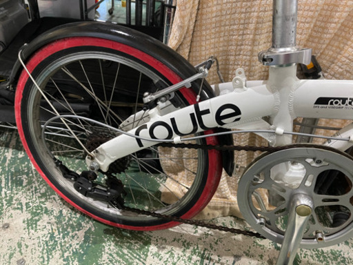 DAHON 20インチ　折りたたみ自転車　route 7段ギア　中古
