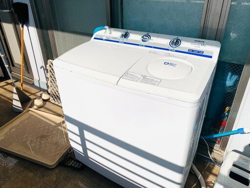 日立　青空12Kgのビッグサイズ　2槽式洗濯機 PS-120A　2019年式