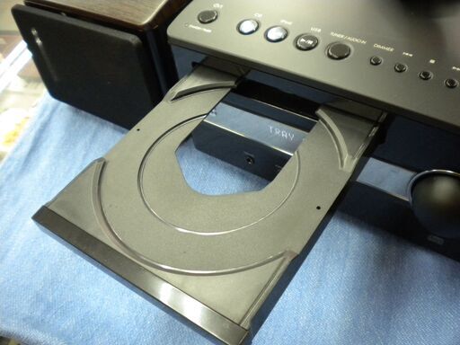 お値下げ！ CDコンポ コンパクトコンポーネントシステム ミニコンポ JVC CA-EXS3 ブラック セットコンポ 西岡店