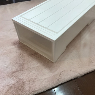 収納ケース　引き出し　白