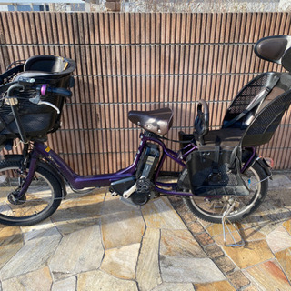 【電動アシスト付き子乗せ自転車】アンジェリーノ　３人乗り