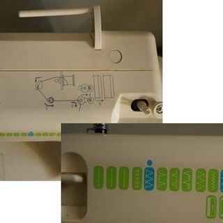 jamome ジャノメ ミシン 中古 メンテ済の画像