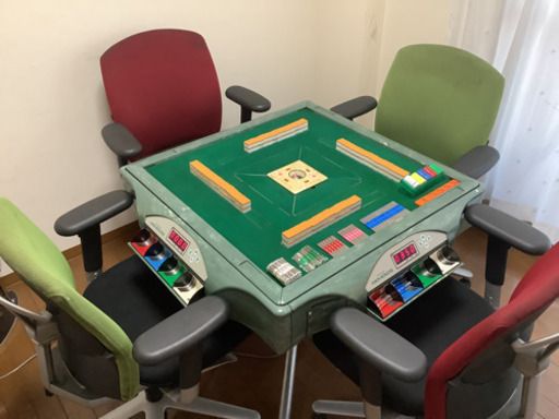 【美品】【完動品】全自動麻雀卓　AMOS MONSTER フルセット