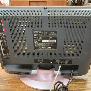 VICTOR/ビクター 地デジ液晶テレビ LT-20LC8 2007年製 20型TV リモコン付き 中古の画像