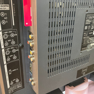 VICTOR/ビクター 地デジ液晶テレビ LT-20LC8 2007年製 20型TV リモコン付き 中古の画像