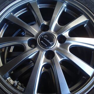 15インチ　コンパクト車用　185/60Ｒ15　アルミ　中古セット
