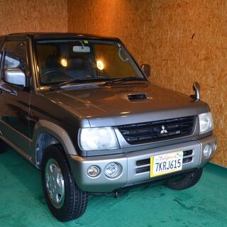 パジェロミニ　４WD　ATスタッドレス　車検4年7月まであり　群...