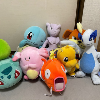 ポケモン ぬいぐるみ取引中