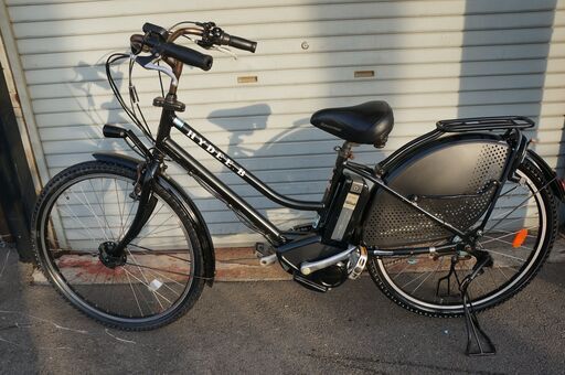 値下げお買い得価格！電動アシスト自転車！26インチ・ブリジストン（子供乗せシート装着可）この値段でお譲ります！