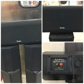 Sony DENON 他 サブウーハー スピーカー サラウンドアンプ ソニー デノンの画像