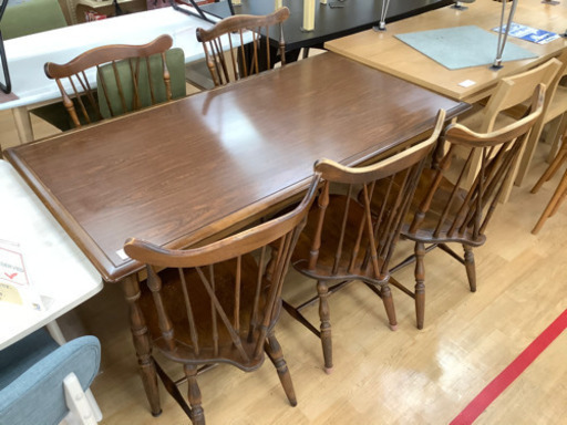 【取りに来れる方限定】飛騨産業のダイニング6点セット売ります‼︎!