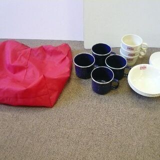 スポーツオーソリティ 食器 セット　カップ　皿