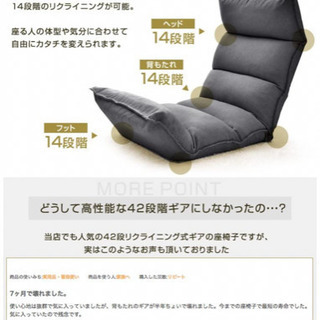 座椅子×2個の画像