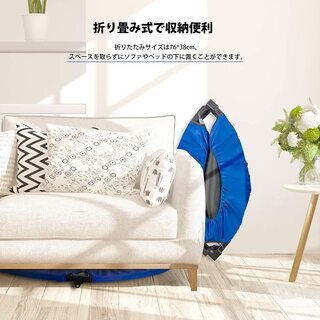 【新品・未使用】大型折り畳みトランポリンの画像