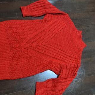 赤ニット♡レディース 直接お取引希望