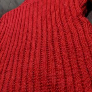 赤ニット♡レディース 直接お取引希望の画像