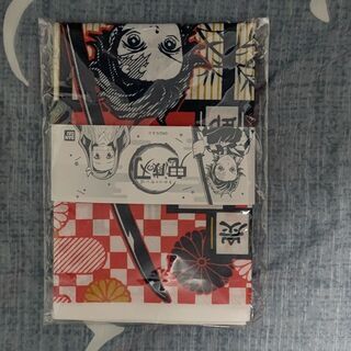 【鬼滅の刃】手ぬぐい　Aタイプ柄