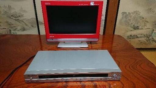 お話中  最終 値引き テレビ 16インチ とDVDプレーヤーのセット。単品でも可。