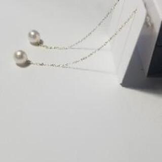 あこや真珠　K18　ピアスの画像