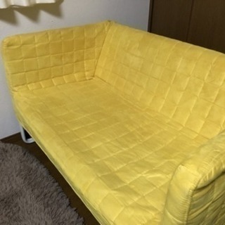 1/27まで　IKEA イケア　KNOPPARP 2人掛けソファ 