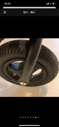 エアバギー  明るい黄色いベビーカー