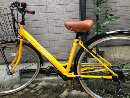 【渋谷周辺】ほぼ新品！シティサイクル 27インチ オートライト ギア付き