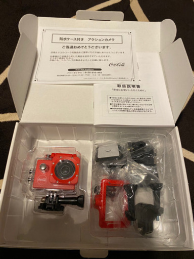 コカコーラ　アクションカメラ