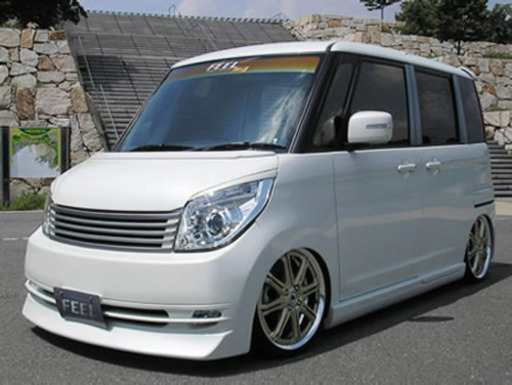 スズキ　MK21S  パレット　FEEL製　　フロントバンパー　エアロ