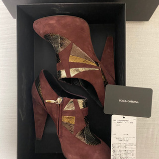 お値下げしました！【ドルチェ&ガッバーナ】秋冬ブーティの画像