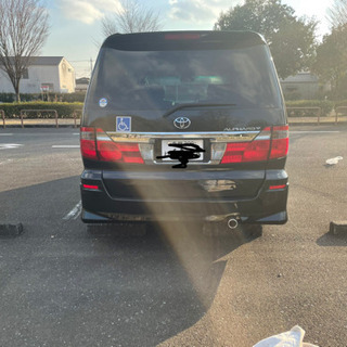 コミコミ　すぐに乗って帰れます。　人気黒　10アルファード　車検たっぷりの画像