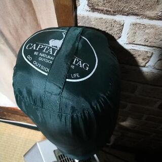 値下げ 現金決済のみ Captain Stag スリーピングバッグ
