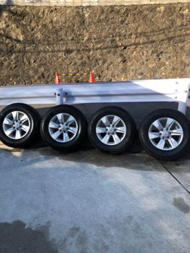 ランドクルーザープラド150後期　純正タイヤホイール4本セット