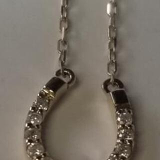 K10 ダイヤモンド　馬蹄ネックレス  ホースシュー✨