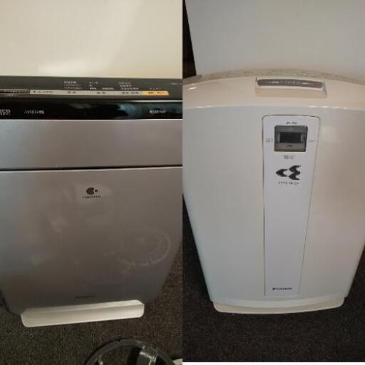 パナソニック空気清浄\u0026加湿器　18畳用
