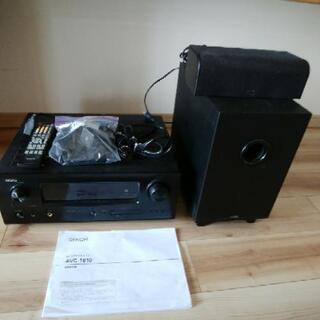 値下げ　DENON AVサラウンドアンプ スピーカー