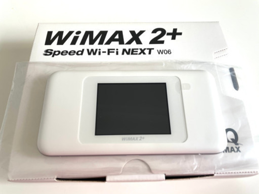 ほぼ新品 UQ WiMAX W06 おまけ付き