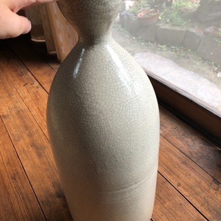 お取引中！大きな飾り徳利　ほっこりした鬼の絵柄の画像