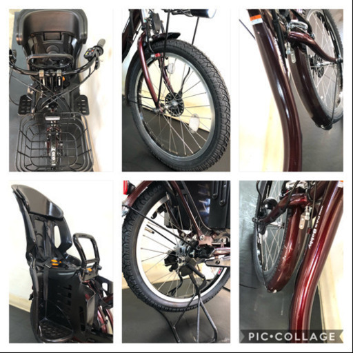 関東全域送料無料　保証付き ヤマハ　パスバビー　20インチ 3人乗り 8.7ah デジタル　電動自転車