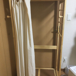 木製ハンガーラック