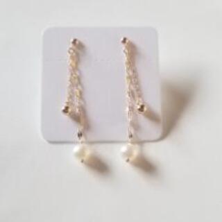 K10タンスイパール　　ピアス✨✨の画像