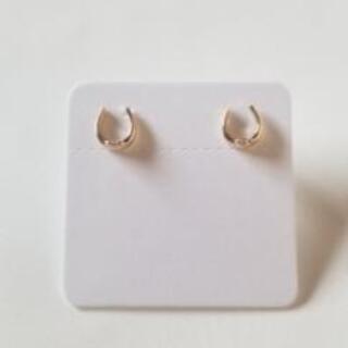 K18  ダイヤモンド　馬蹄ピアス   エレガント✨の画像