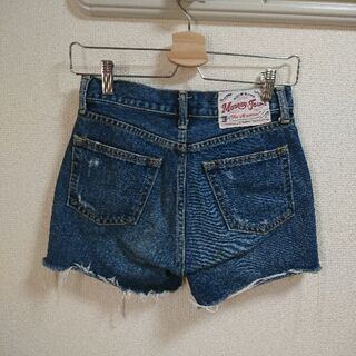 moussy デニムショートパンツの画像